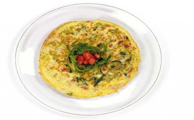 Tortilla primaveral